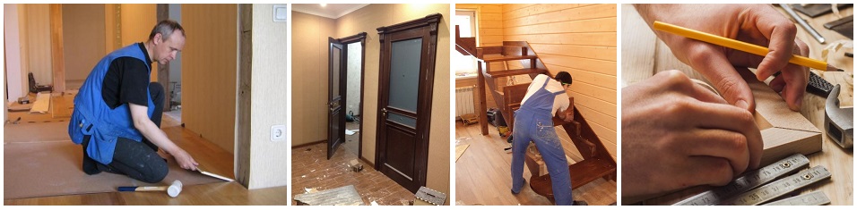 Плотницкие работы при ремонте квартир